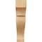 Ekena Millwork 1 3/4"W x 5"D x 8"H Mini Rockport Wood Corbel, Red Oak CORW02X05X08RKRO - alternate 3